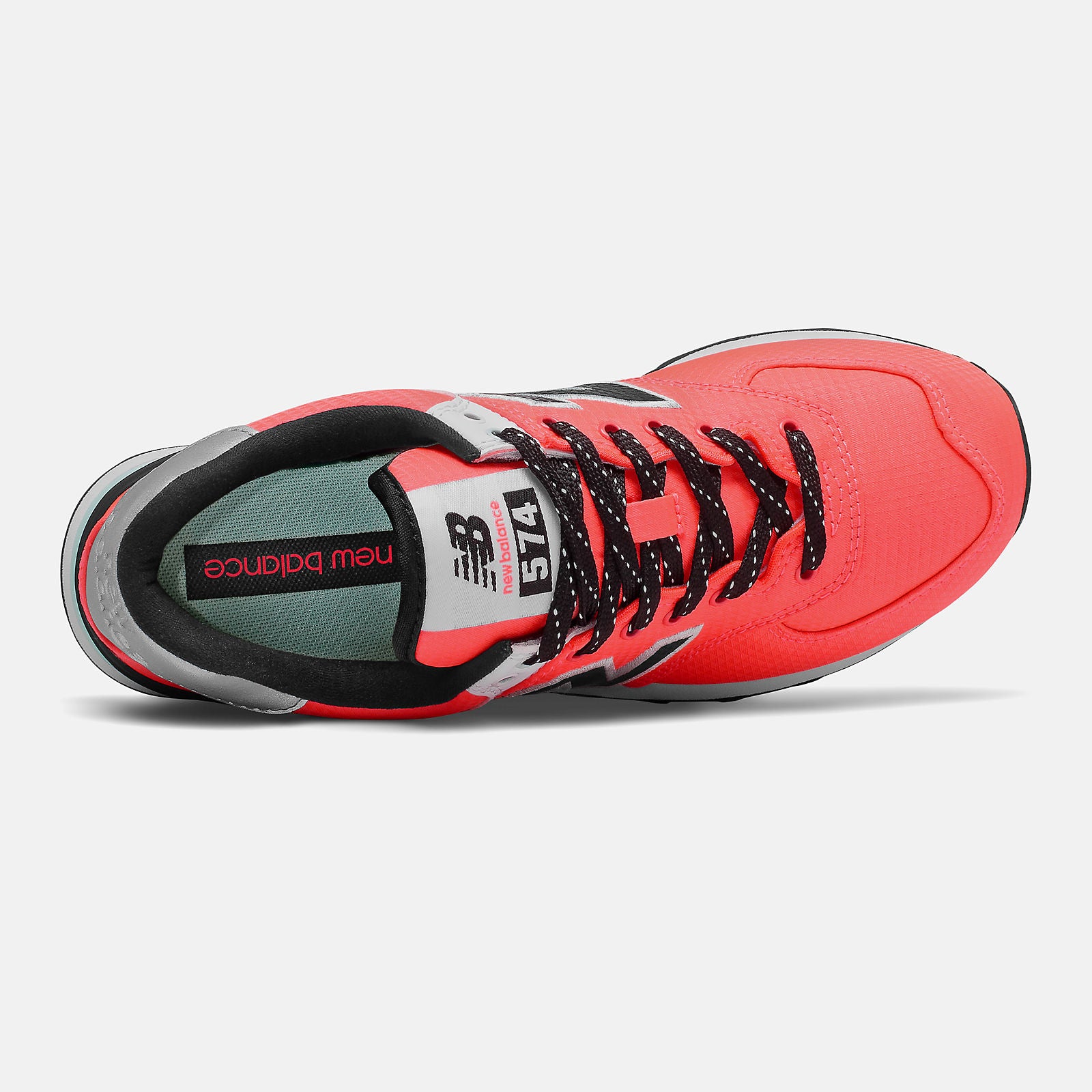Vivid Coral/White Mint 574 | New Balance Shoes