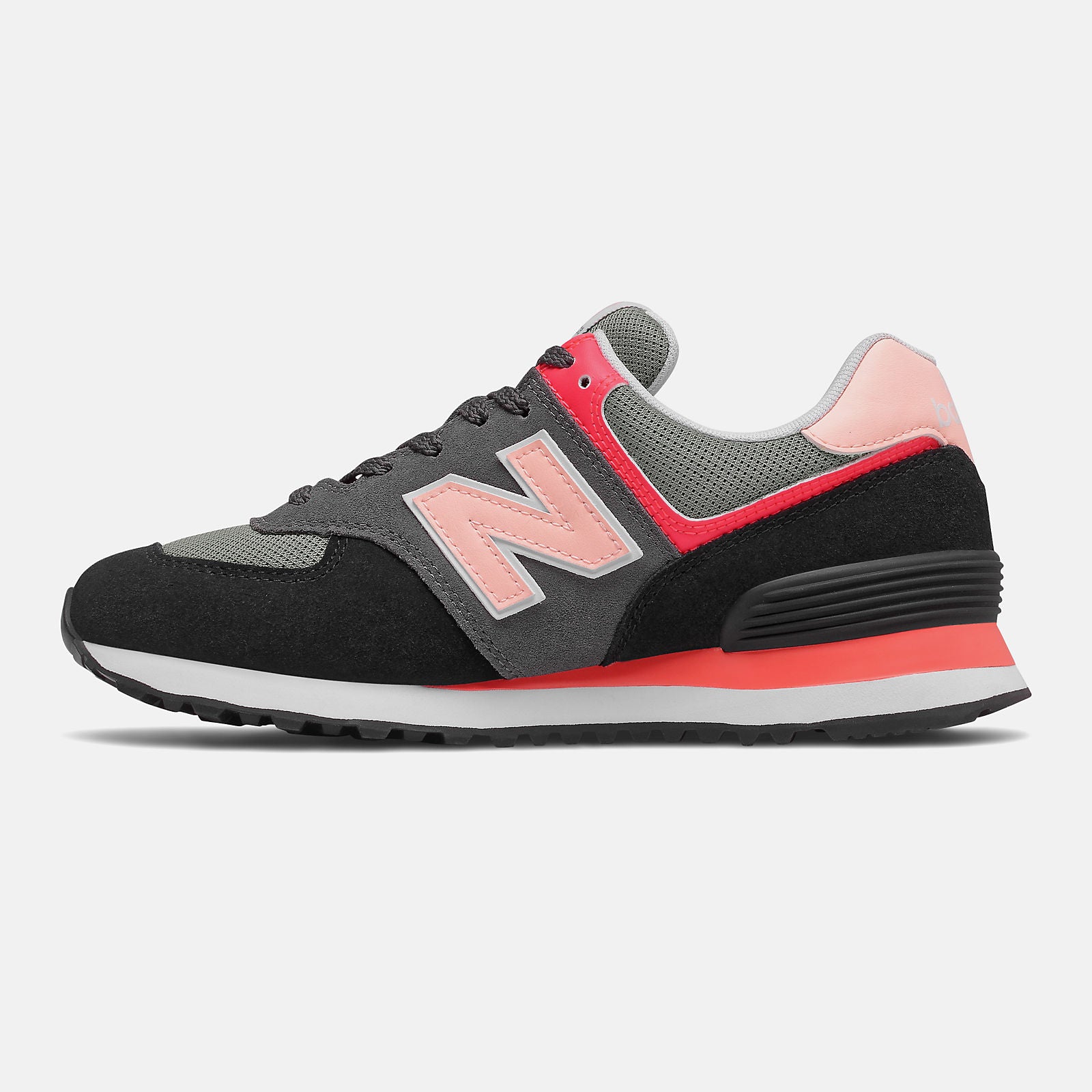 Black/Cloud Pink 574 | New Balance Shoes