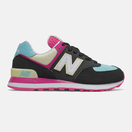 Black/Pink Glo 574 | New Balance Shoes