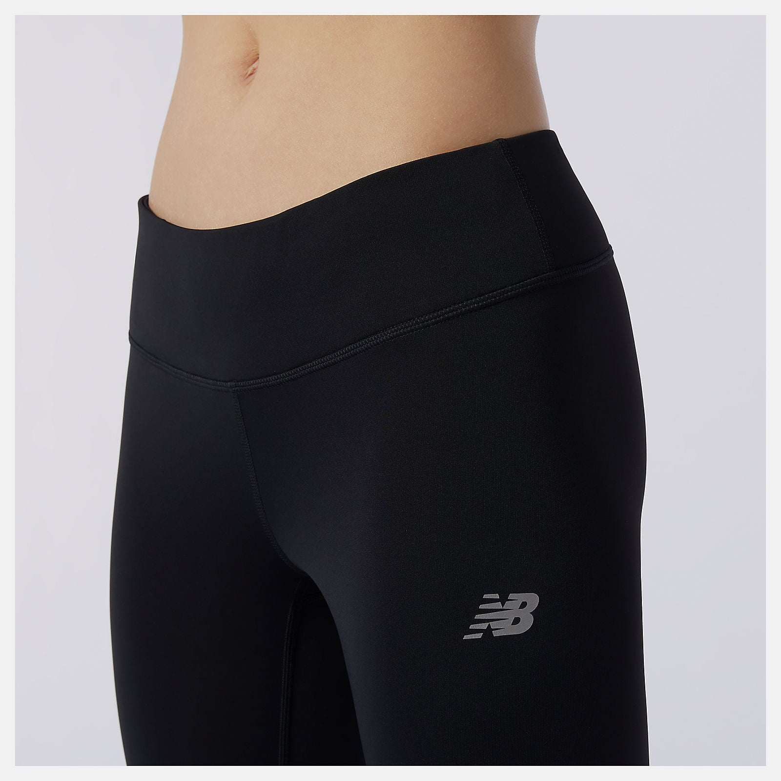 Black Accelerate Tight | New Balance Clothing