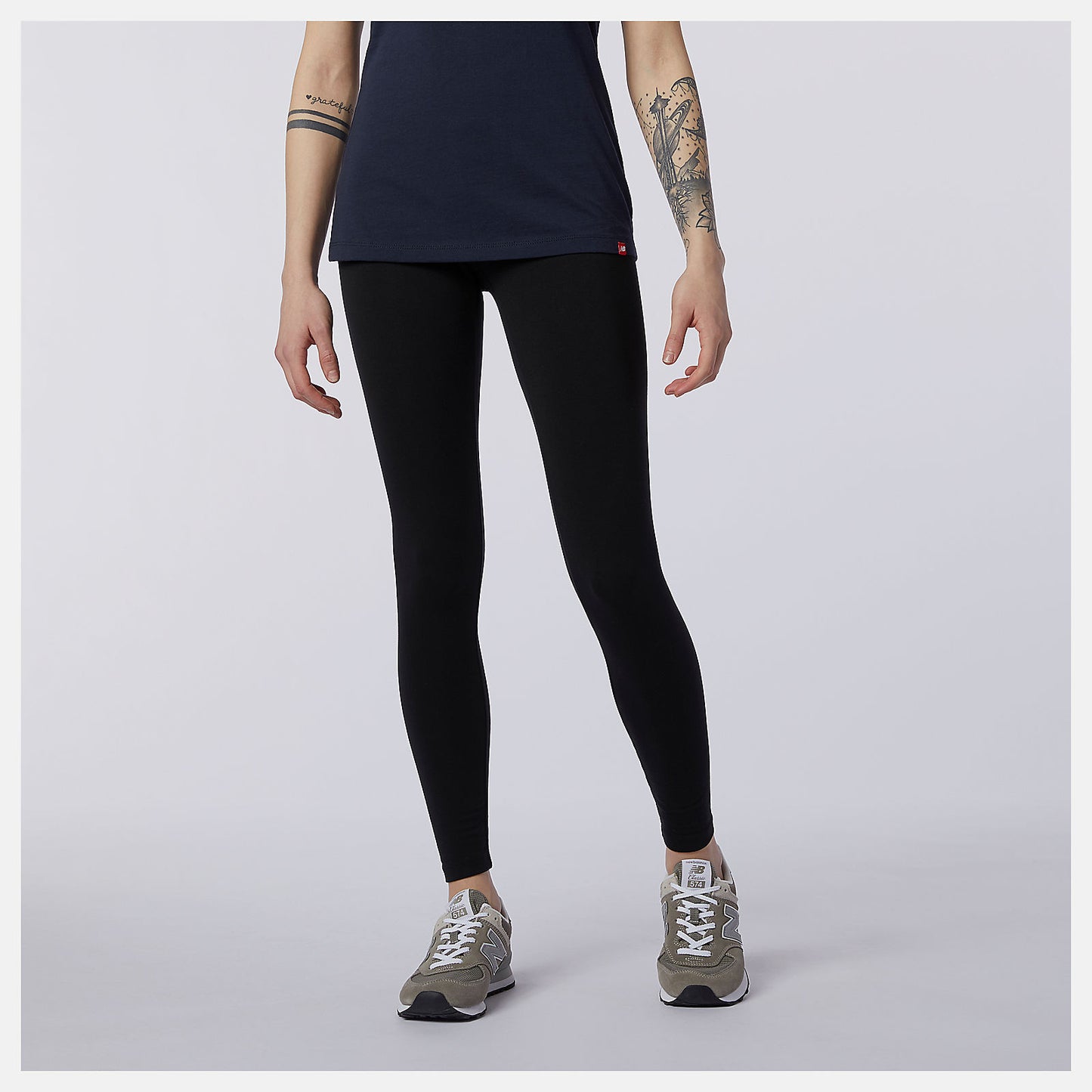 Black Athletics Core Legging | New Balance Clothing