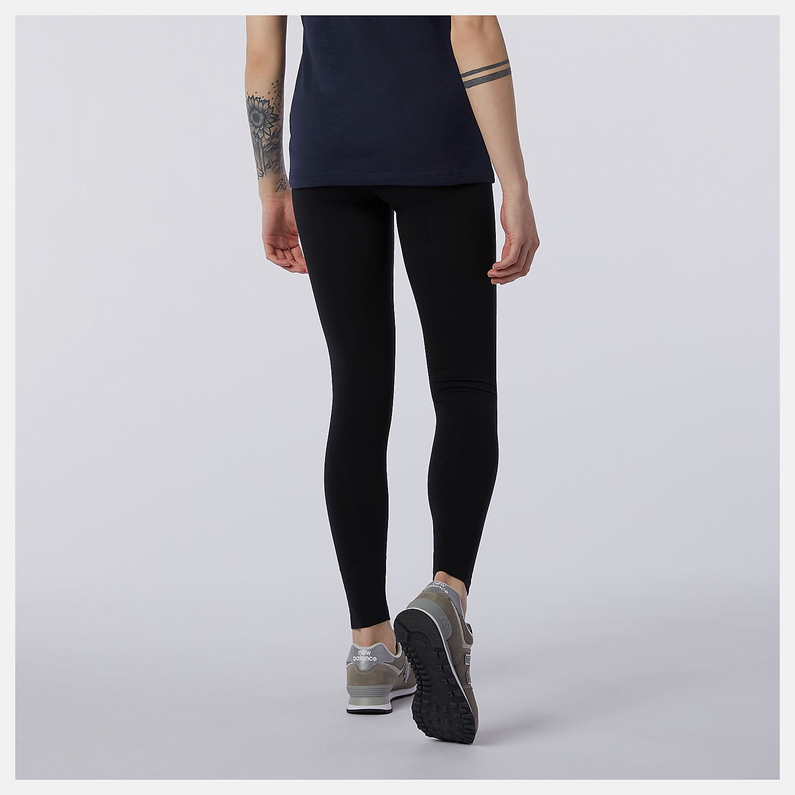 Black Athletics Core Legging | New Balance Clothing