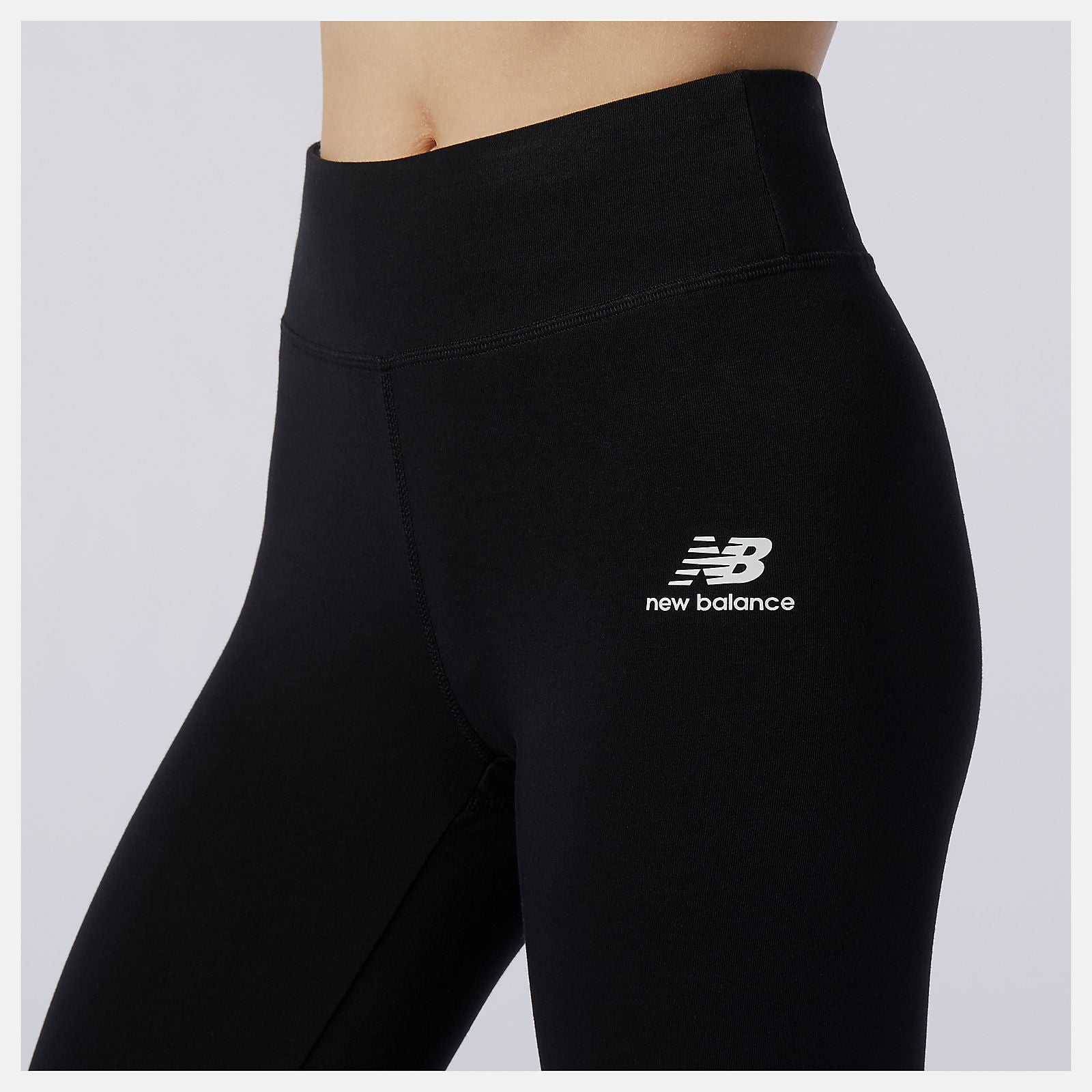 Black Athletics Core Legging | New Balance Clothing