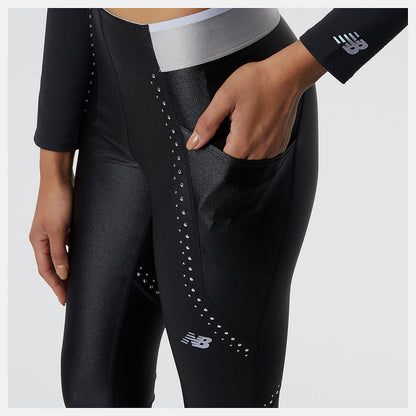 Black Syd 7/8 Tight | New Balance Clothing