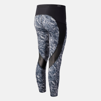 Light Aluminum NYC Marathon Printed Impact Run Crop | New Balance Clothing