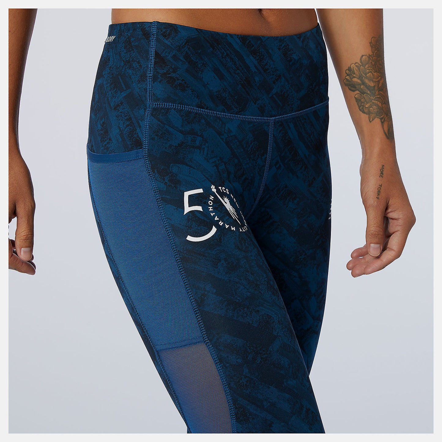 Rogue Wave NYC Marathon Printed Impact Run Tight | New Balance Clothing