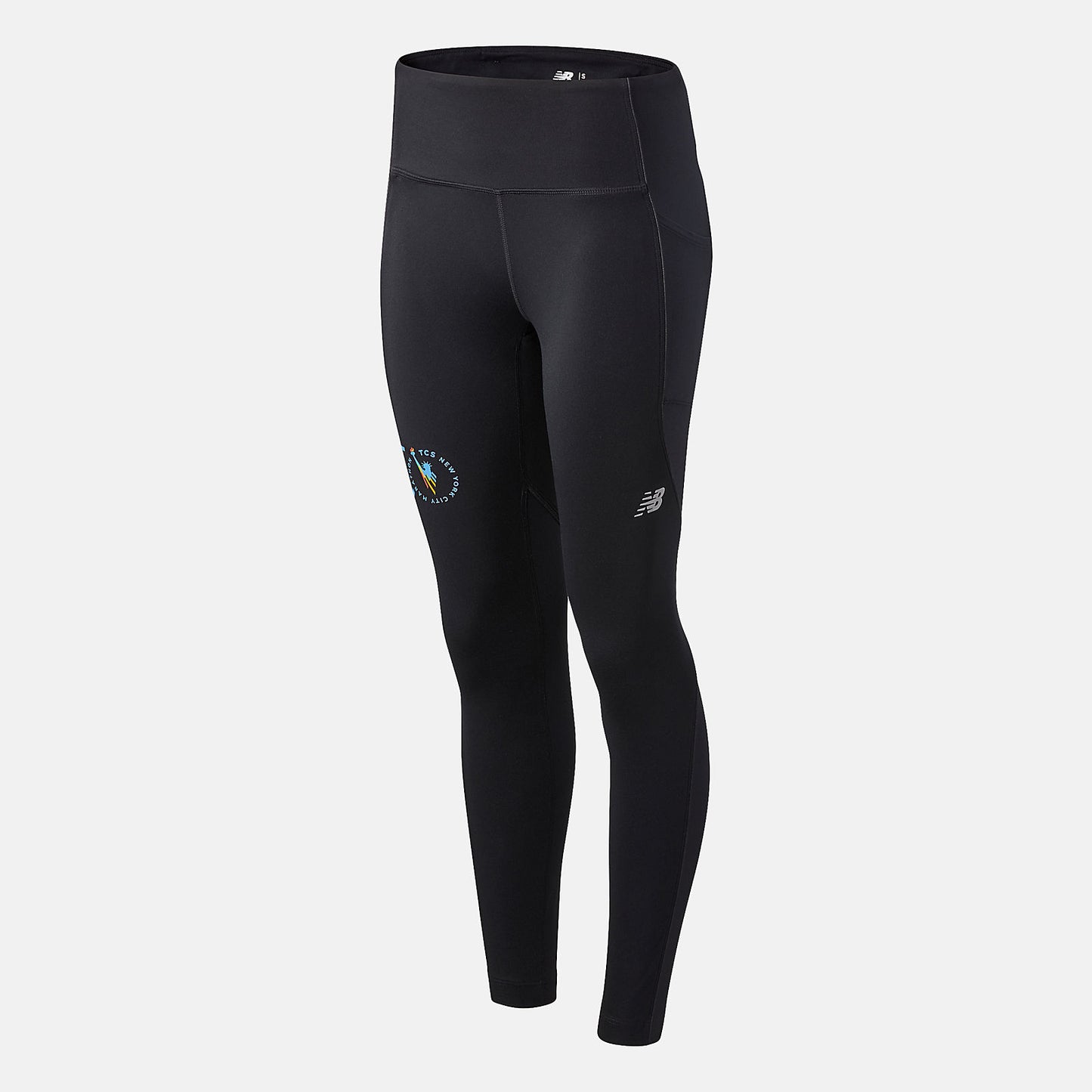 Black NYC Marathon Impact Heat Tight | New Balance Clothing