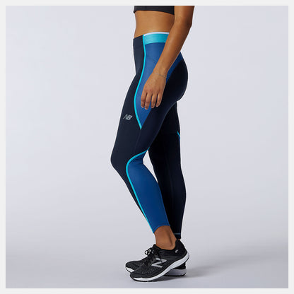 Captain Blue Q Speed Fuel Novelty 7/8 Tight | New Balance Clothing