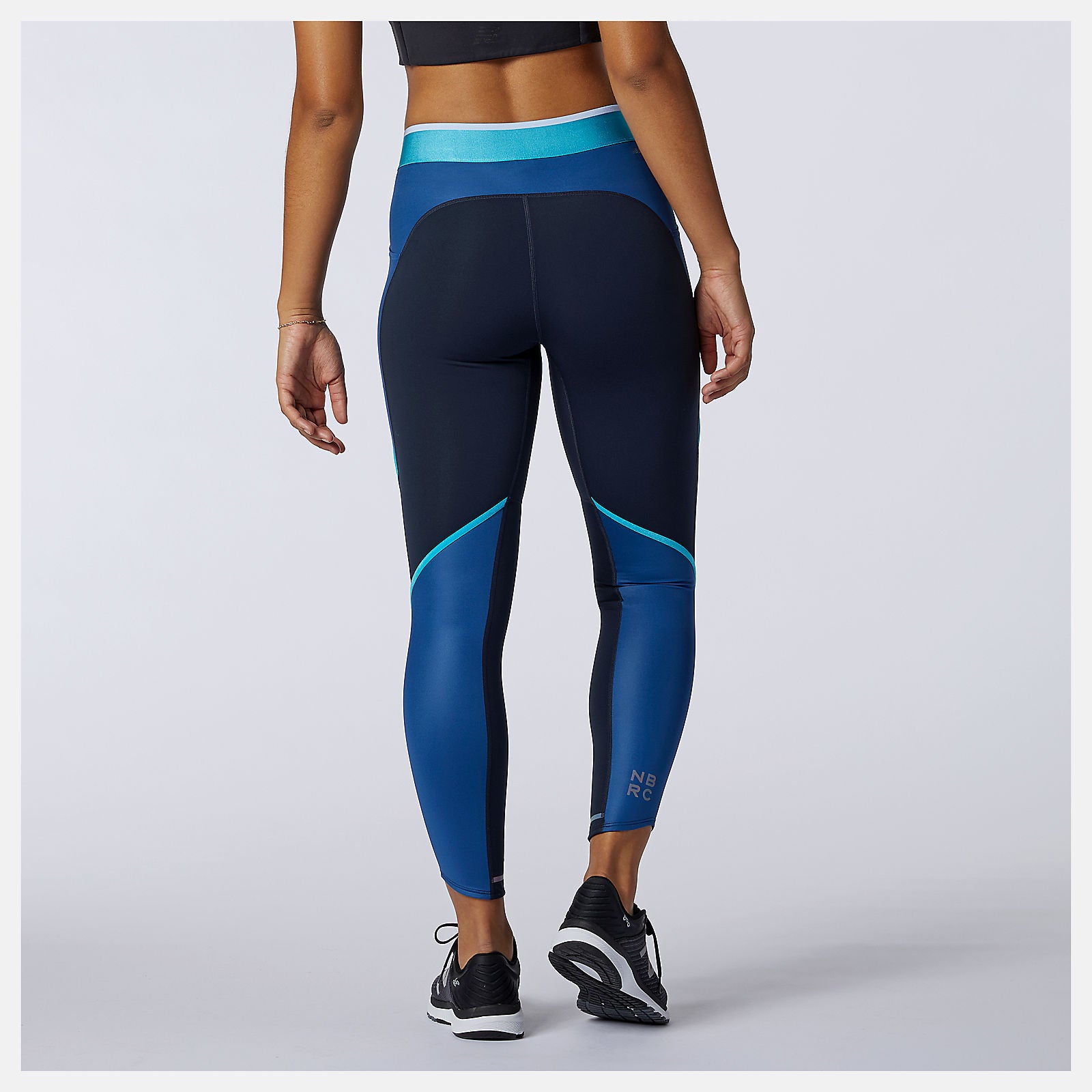 Captain Blue Q Speed Fuel Novelty 7/8 Tight | New Balance Clothing