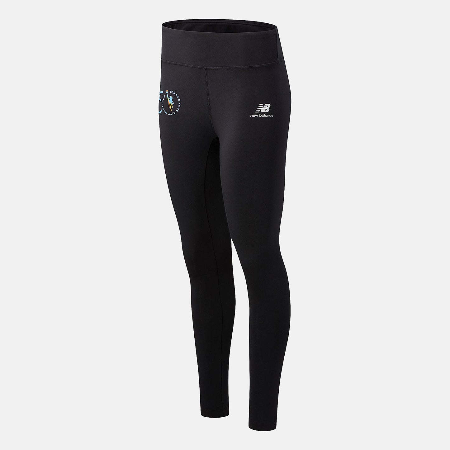 Black NYC Marathon Athletics Core Legging | New Balance Clothing