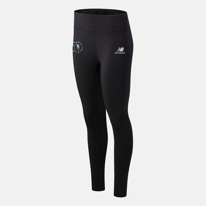 Black NYC Marathon Athletics Core Legging | New Balance Clothing