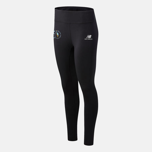 Black NYC Marathon Athletics Core Legging | New Balance Clothing