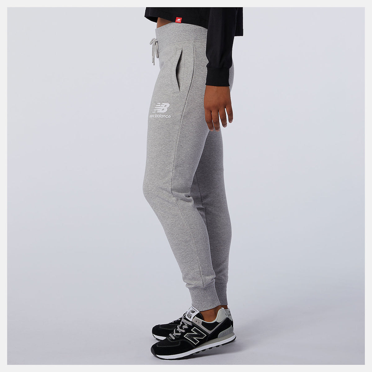 Athletic Grey NB Essentials French Terry Sweatpant | New Balance Clothing