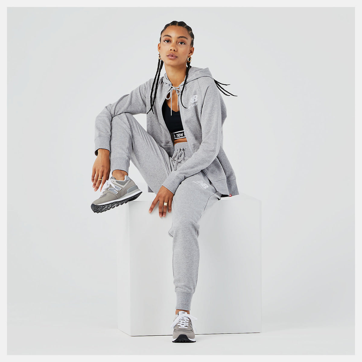 Athletic Grey NB Essentials French Terry Sweatpant | New Balance Clothing