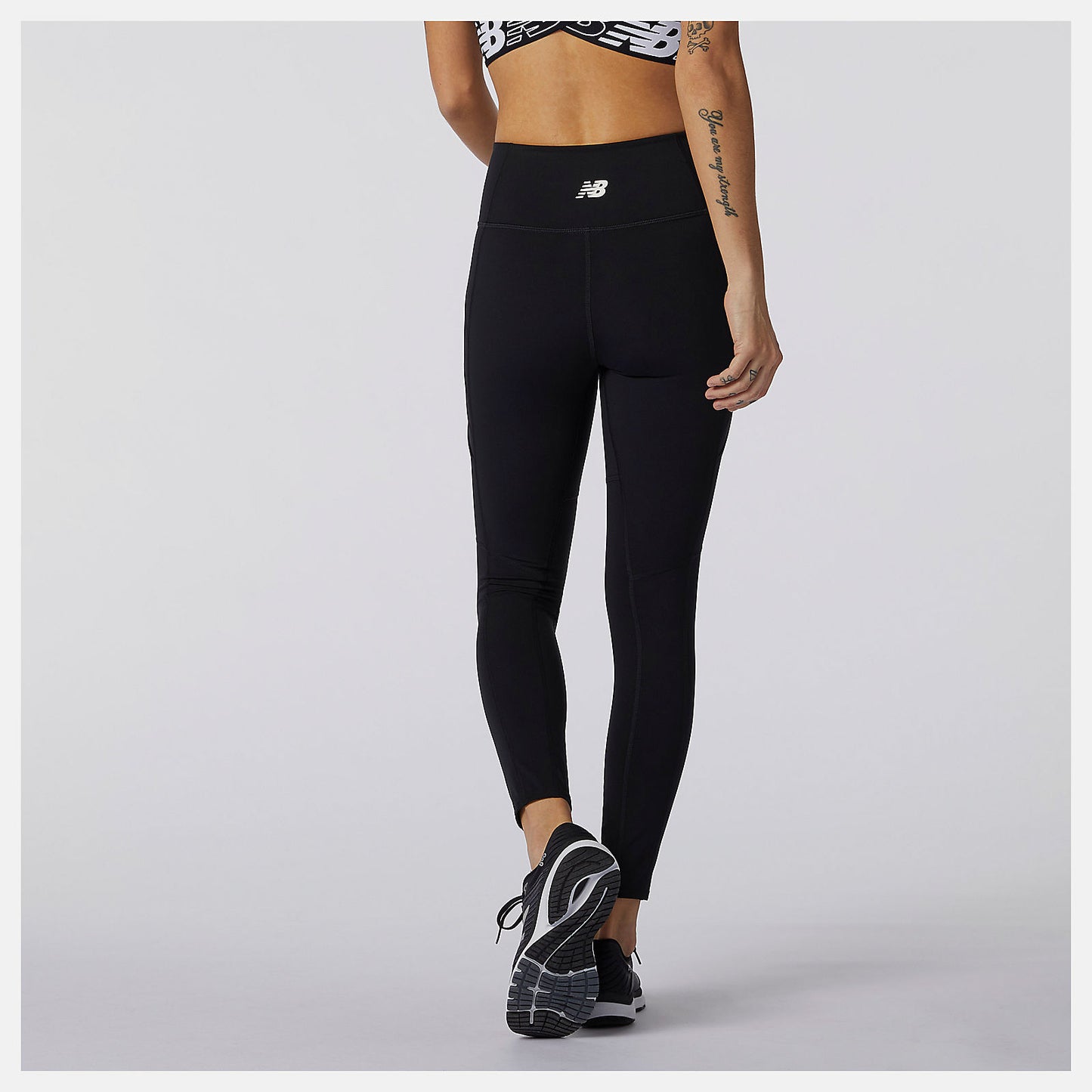 Black Transform 7/8 NBSleek Tight | New Balance Clothing