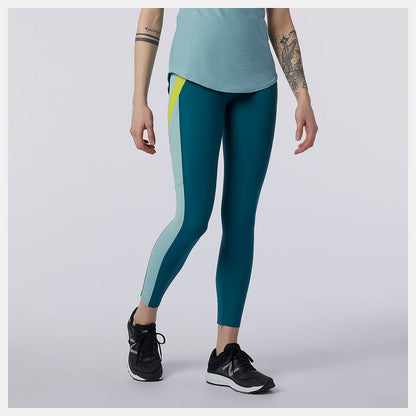Mountain Teal Transform 7/8 NBSleek Tight | New Balance Clothing