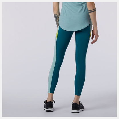 Mountain Teal Transform 7/8 NBSleek Tight | New Balance Clothing