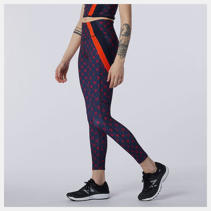 Blaze Transform 7/8 NBSleek Printed Tight | New Balance Clothing
