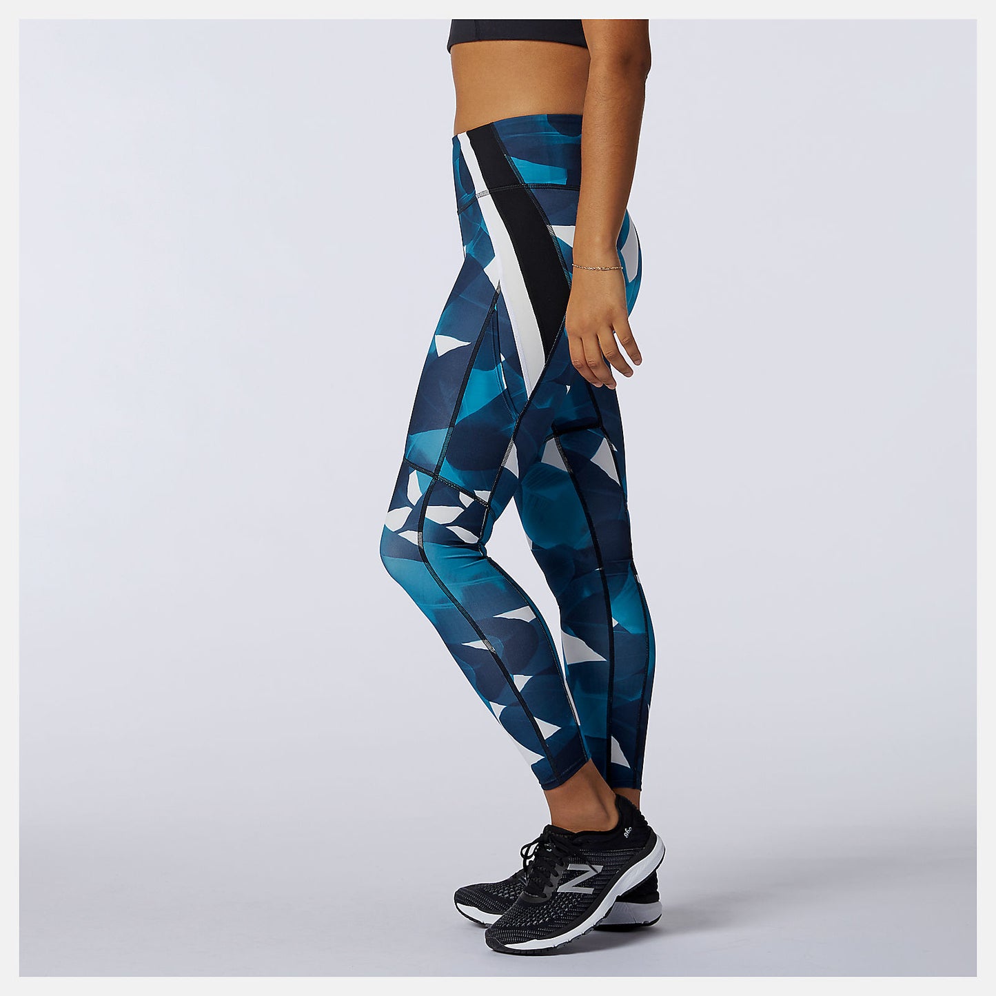 Deep Sky Transform 7/8 NBSleek Printed Tight | New Balance Clothing