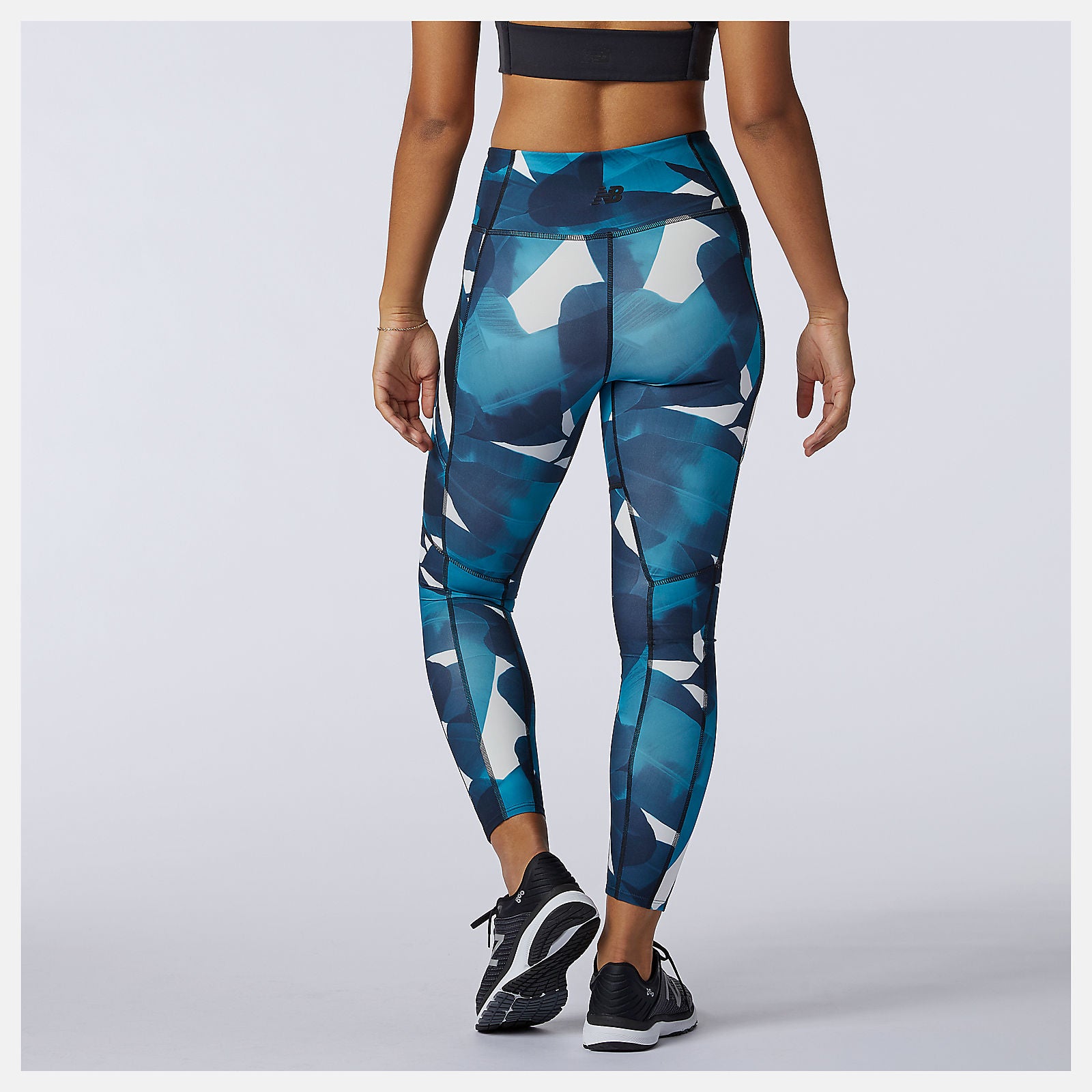 Deep Sky Transform 7/8 NBSleek Printed Tight | New Balance Clothing