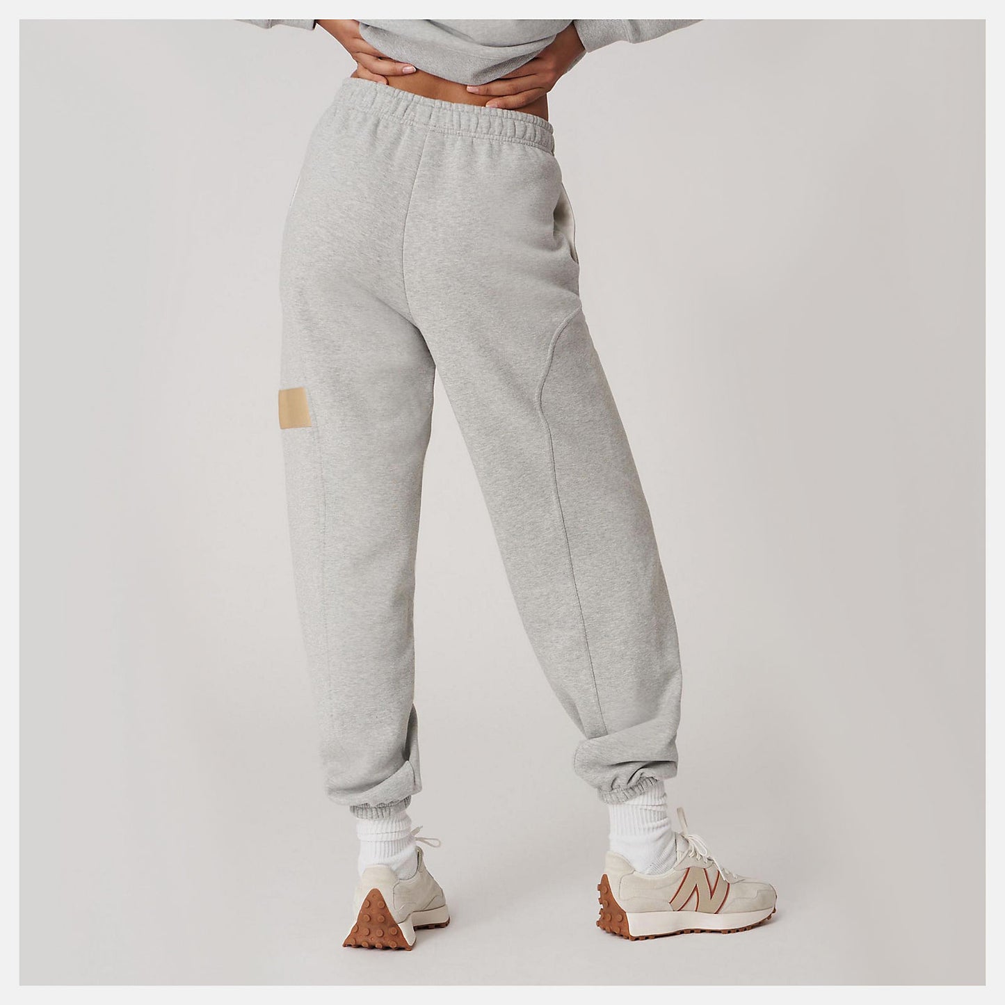 Athletic Grey Bandier Fleece Jogger | New Balance Clothing