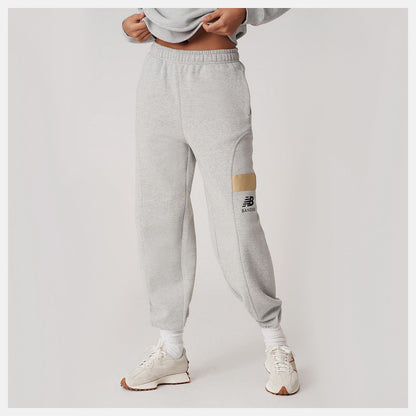 Athletic Grey Bandier Fleece Jogger | New Balance Clothing