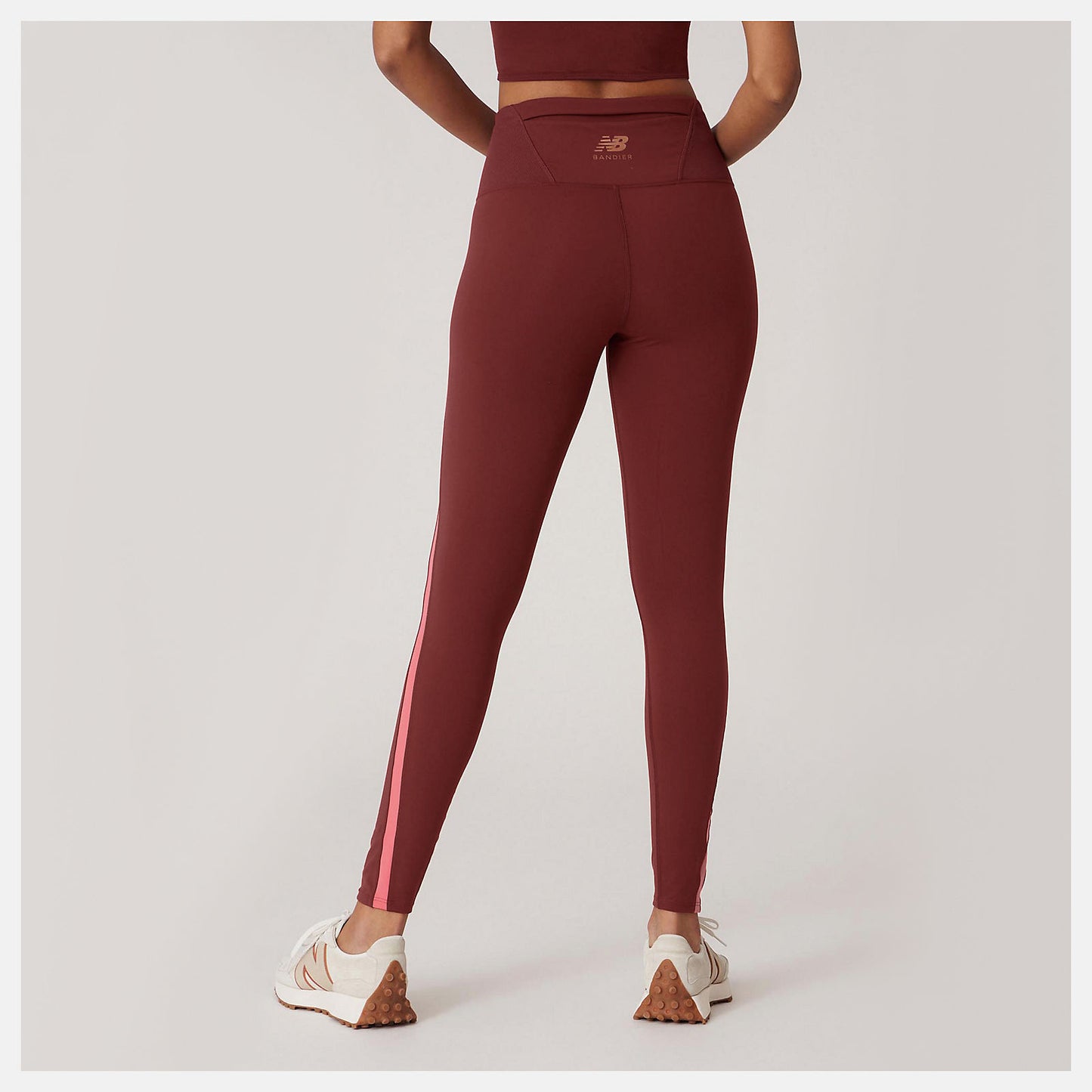 Deep Mauve Bandier Ultra HR Tight | New Balance Clothing