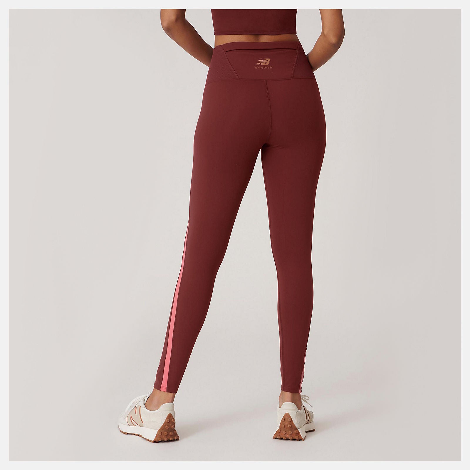 Deep Mauve Bandier Ultra HR Tight | New Balance Clothing