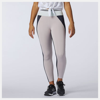 Logwood Achiever Remix High Rise 7/8 Tight | New Balance Clothing