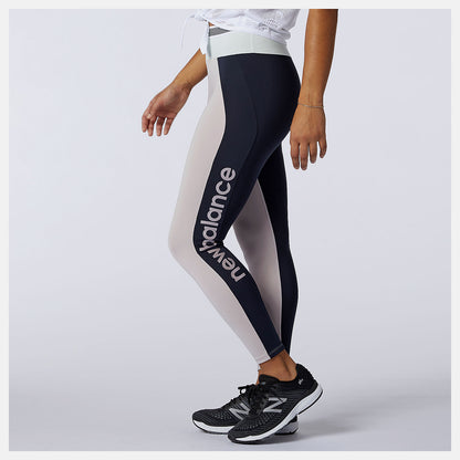 Logwood Achiever Remix High Rise 7/8 Tight | New Balance Clothing