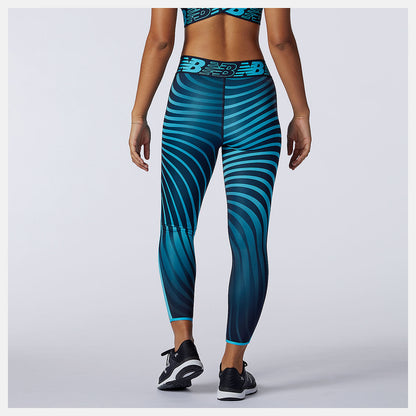 Virtual Sky Relentless Printed High Rise 7/8 Tight | New Balance Clothing