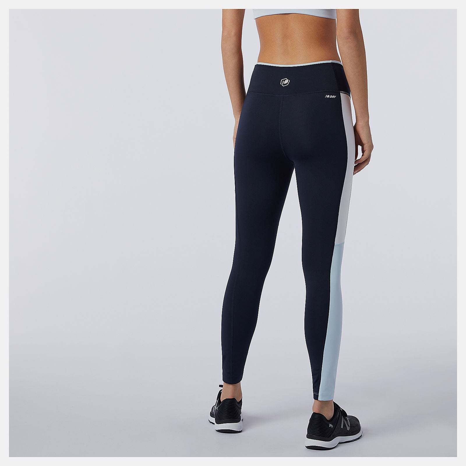 UV Blue Heather Printed Fast Flight Tight | New Balance Clothing