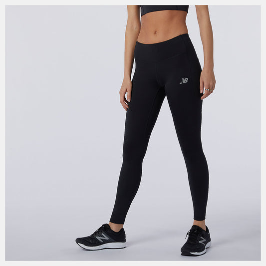 Black Impact Run Tight | New Balance Clothing