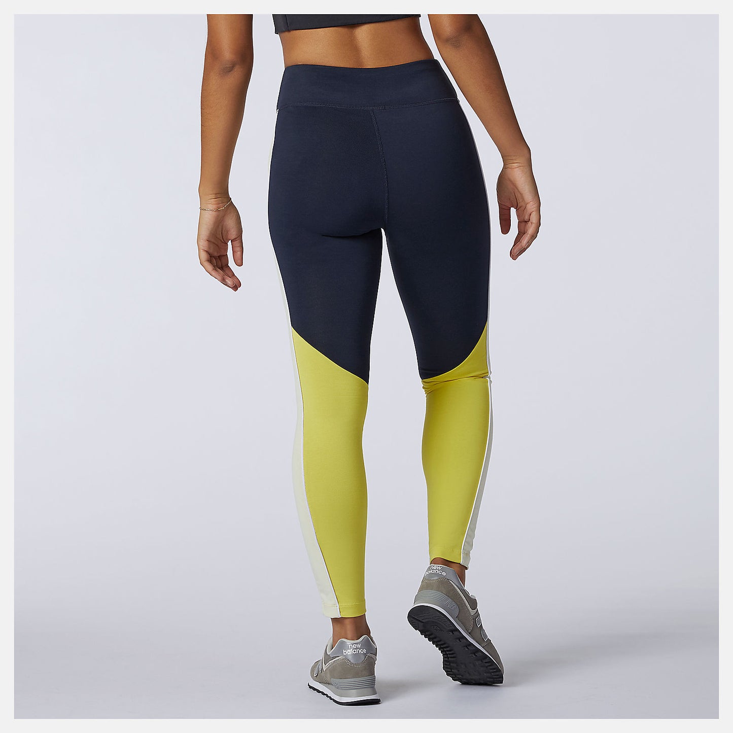 Clear Yellow NB Athletics Piping Legging | New Balance Clothing