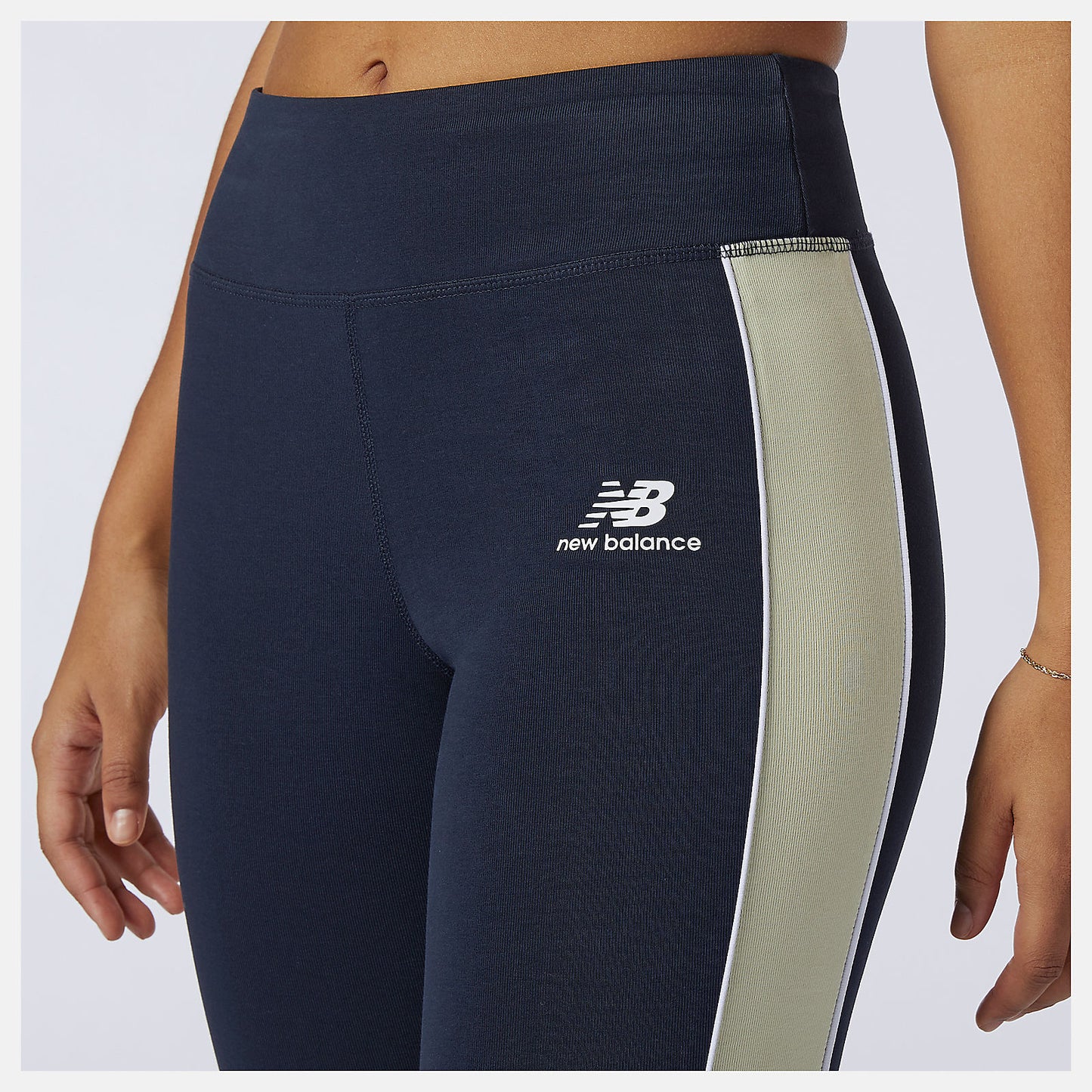 Clear Yellow NB Athletics Piping Legging | New Balance Clothing