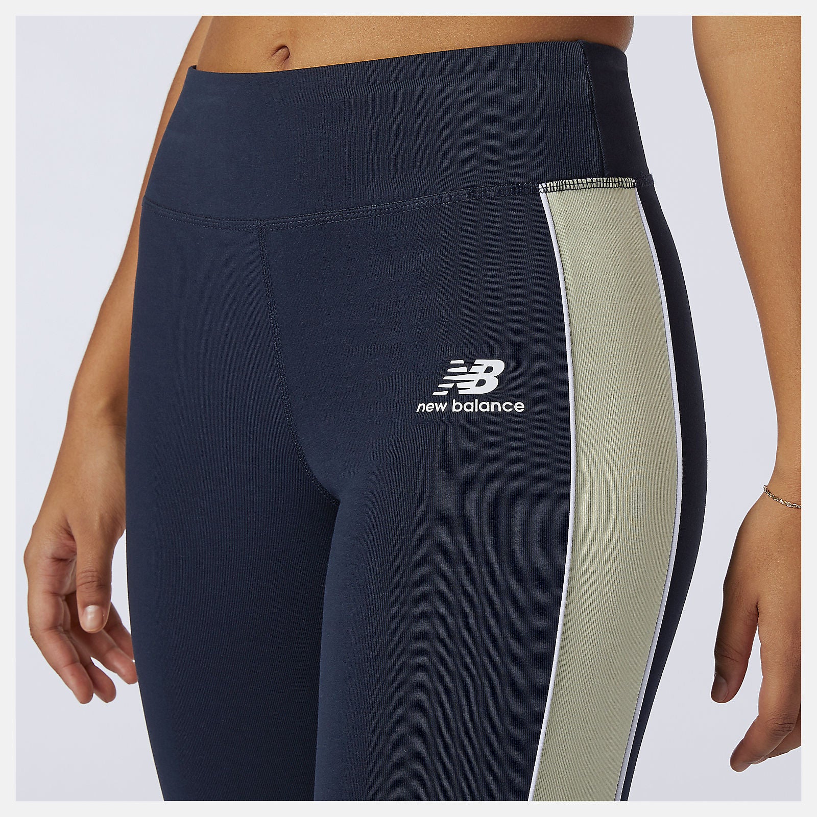 Clear Yellow NB Athletics Piping Legging | New Balance Clothing