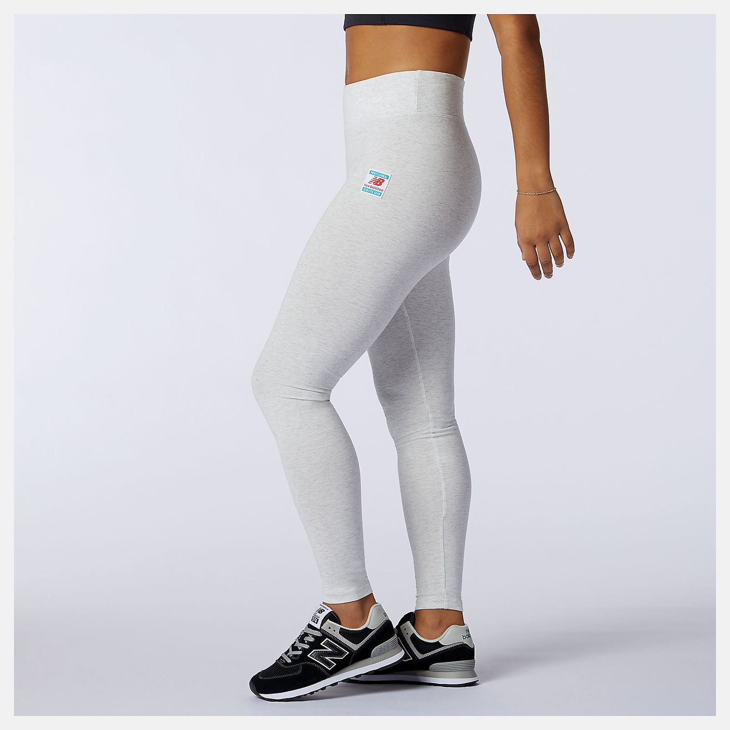 Sea Salt Heather NB Essentials Field Day Legging | New Balance Clothing