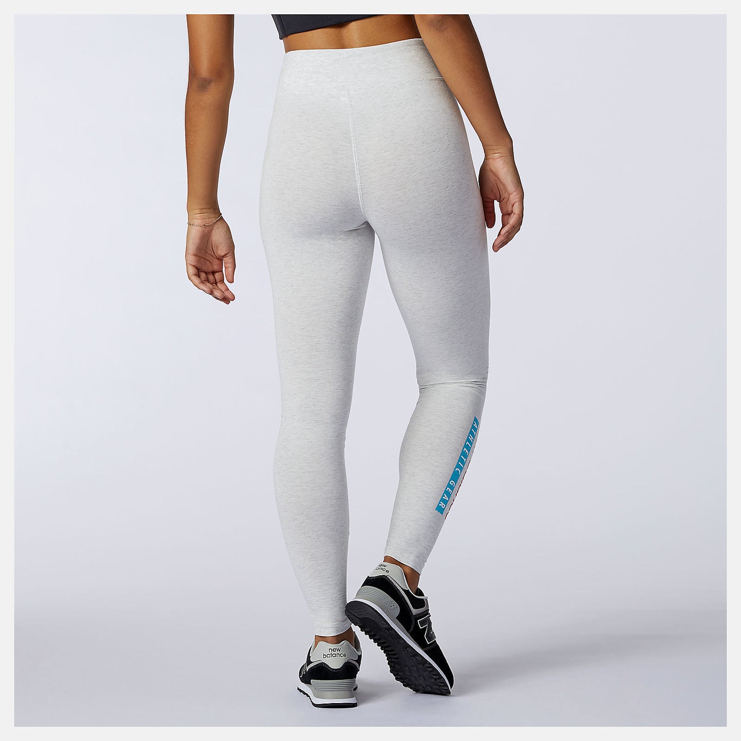 Sea Salt Heather NB Essentials Field Day Legging | New Balance Clothing