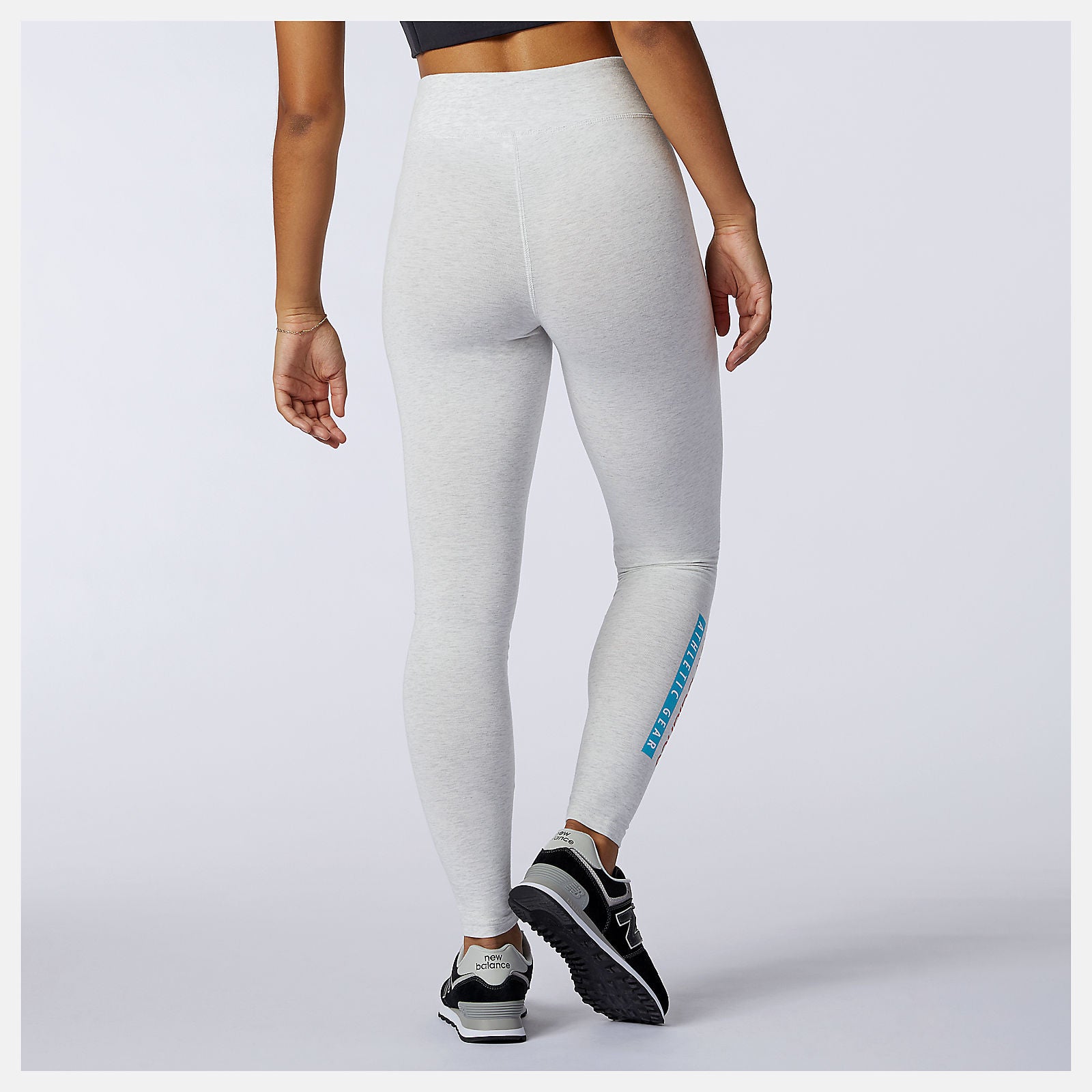 Sea Salt Heather NB Essentials Field Day Legging | New Balance Clothing