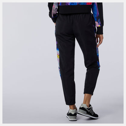 Black NB Athletics Erin Loree Woven Pant | New Balance Clothing