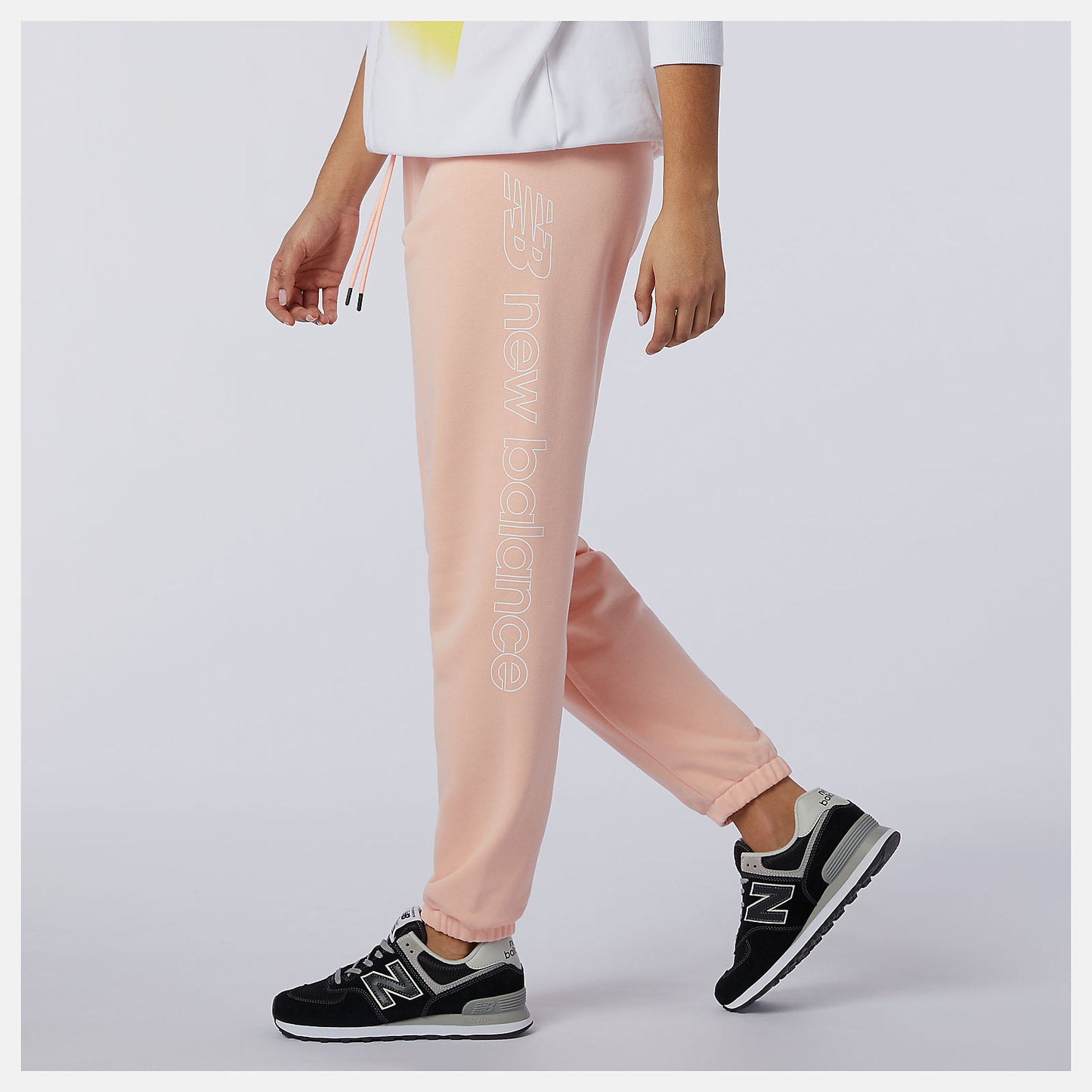 Cloud Pink Sport Style Optiks Fleece Pant | New Balance Clothing