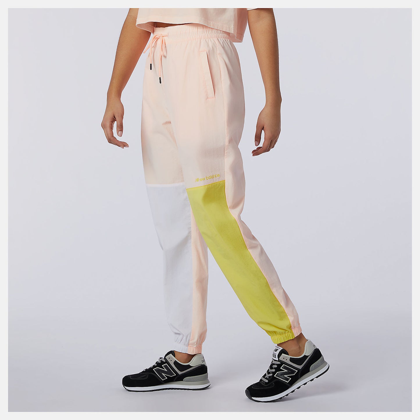 Cloud Pink Sport Style Optiks Woven Pant | New Balance Clothing