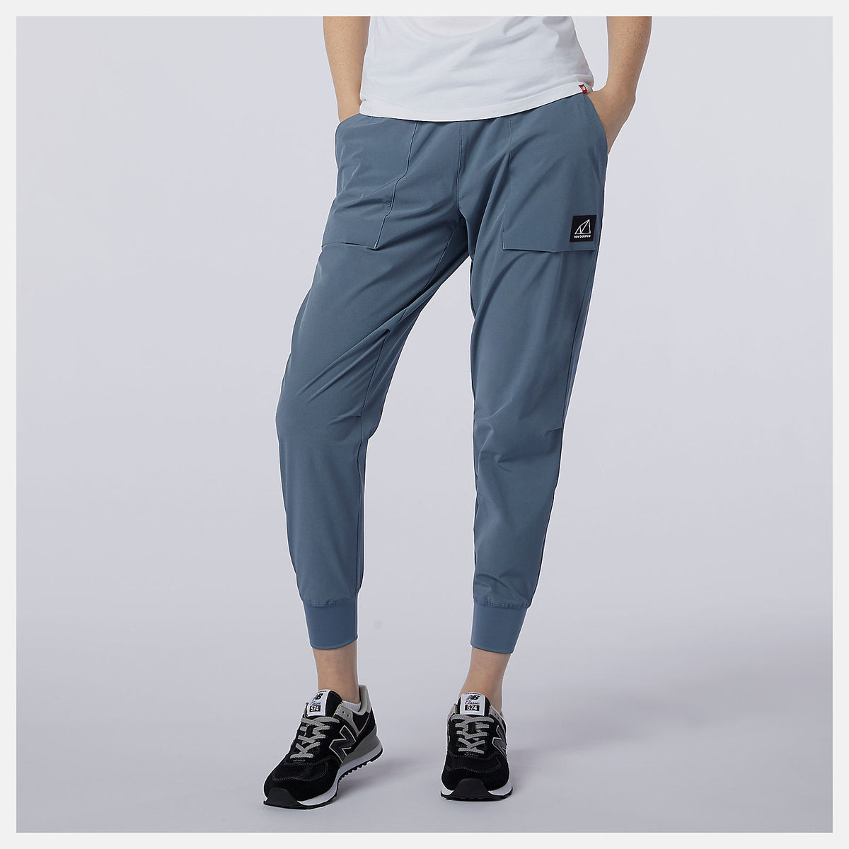Ocean Grey NB All Terrain Crop Pant | New Balance Clothing