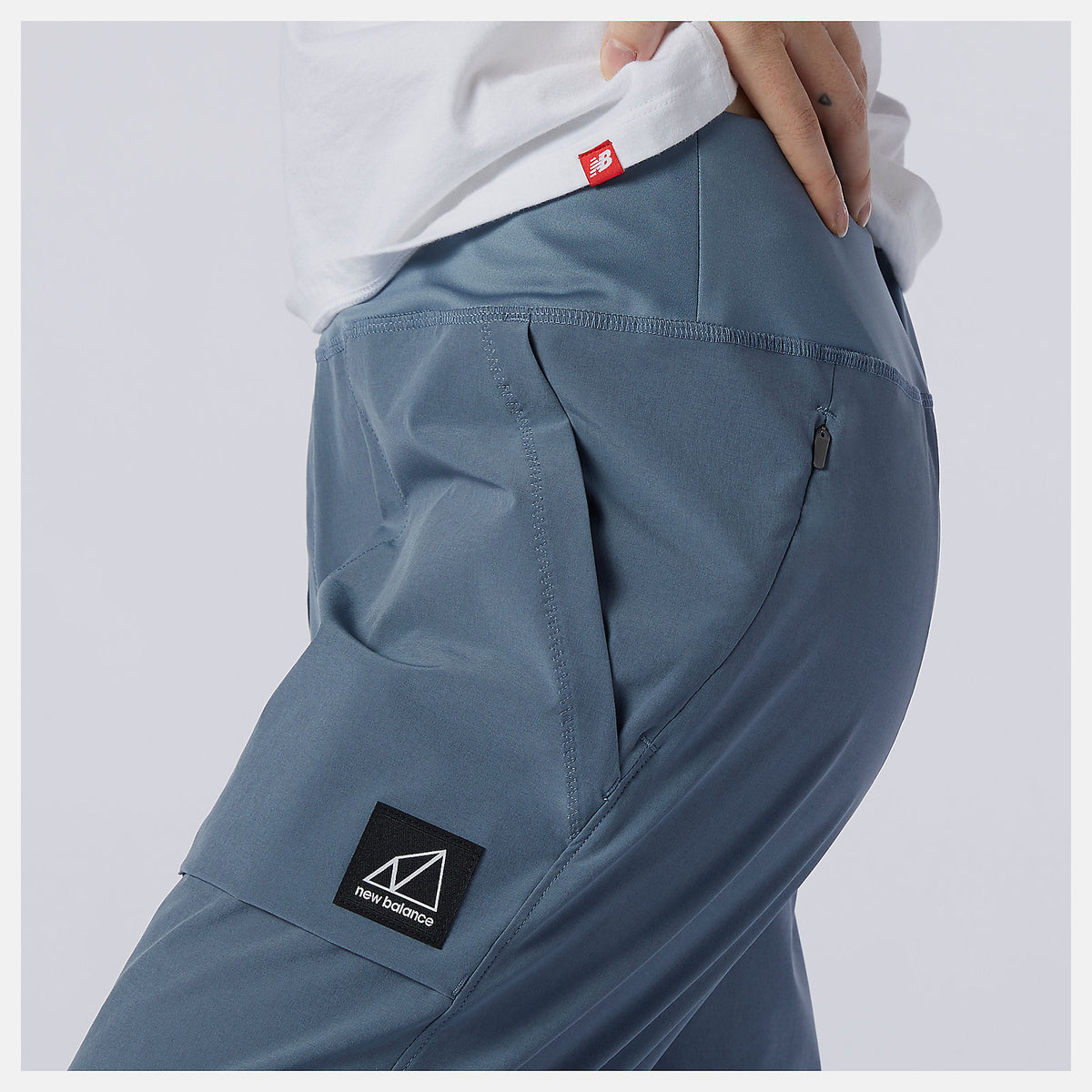 Ocean Grey NB All Terrain Crop Pant | New Balance Clothing