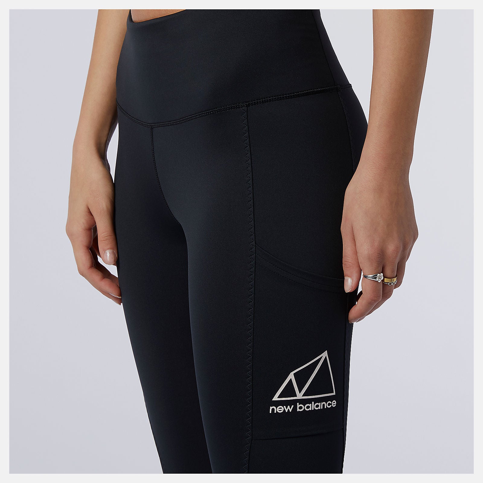 Black NB All Terrain Legging | New Balance Clothing