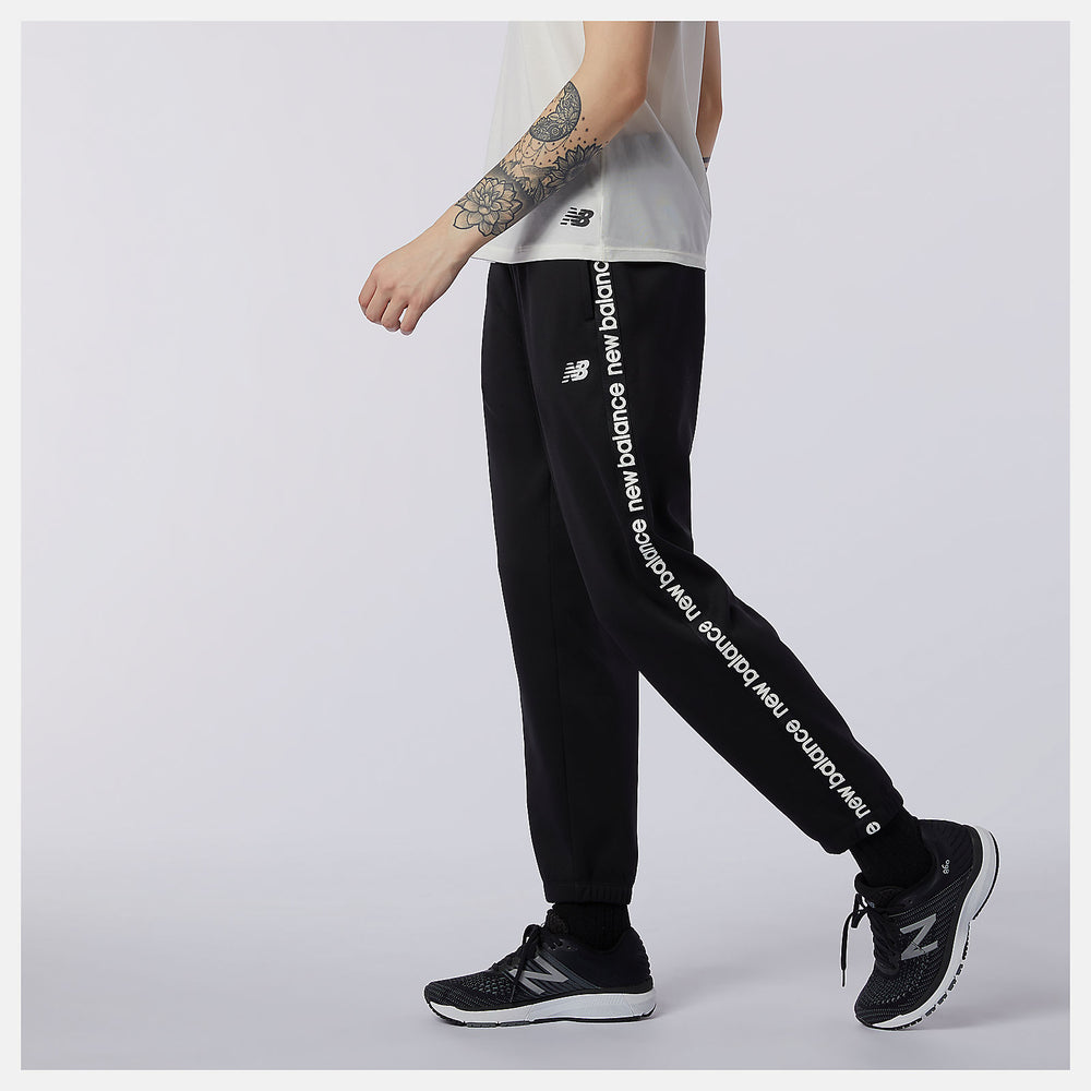 Black Relentless Performance Fleece Pant | New Balance Clothing