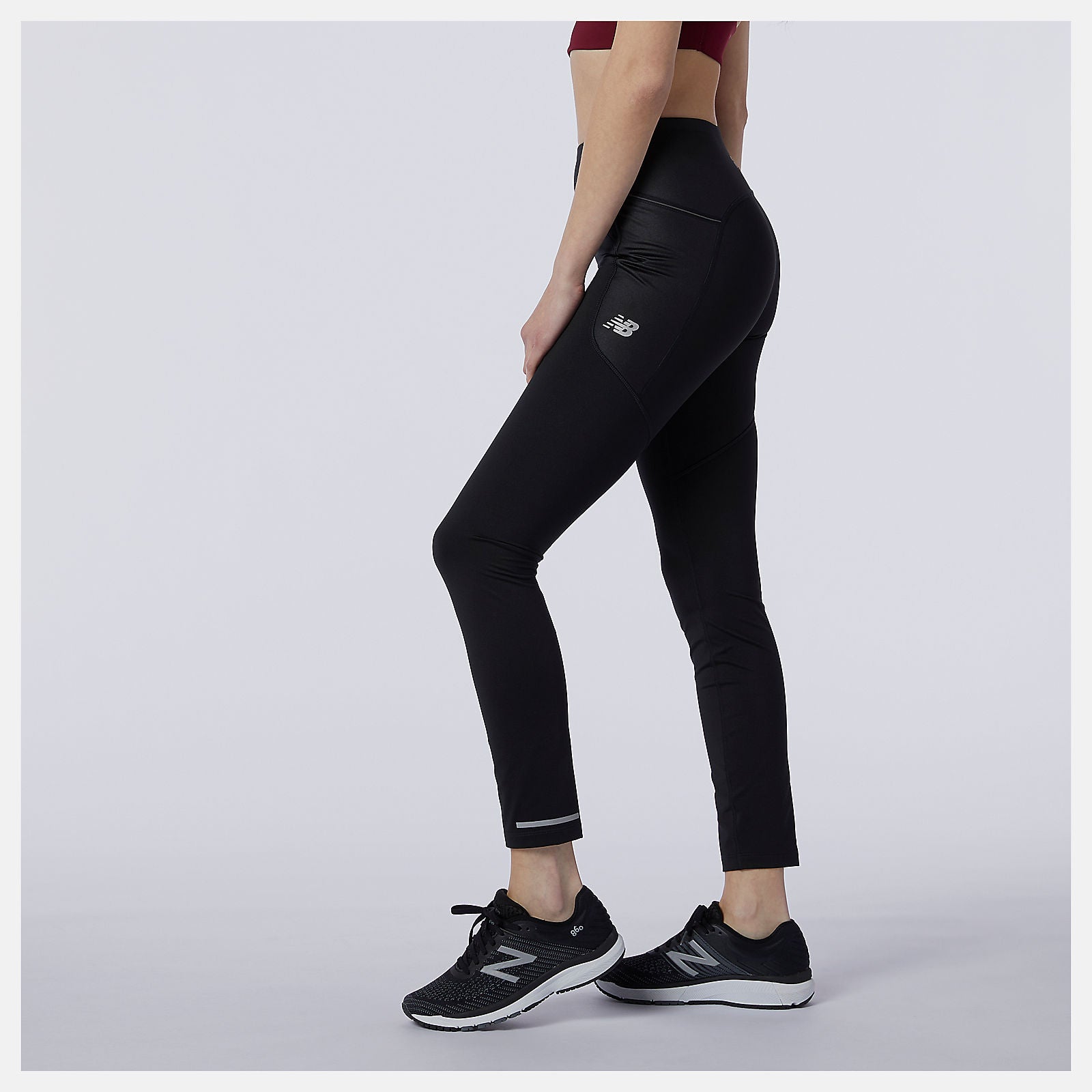 Black NB Heat Tight | New Balance Clothing