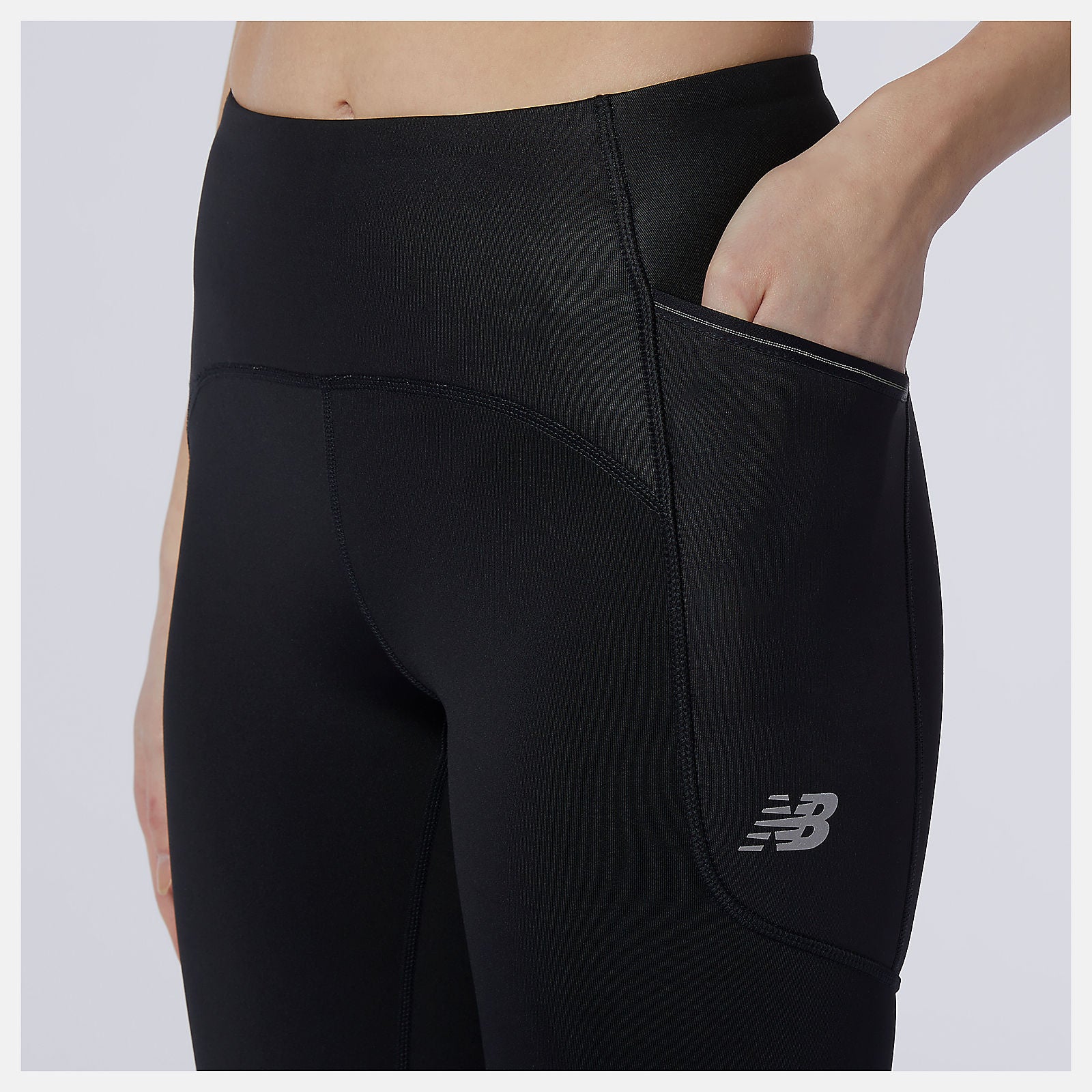 Black NB Heat Tight | New Balance Clothing