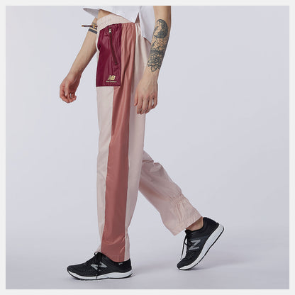 Oyster Pink NB Athletics Higher Learning Wind Pant | New Balance Clothing