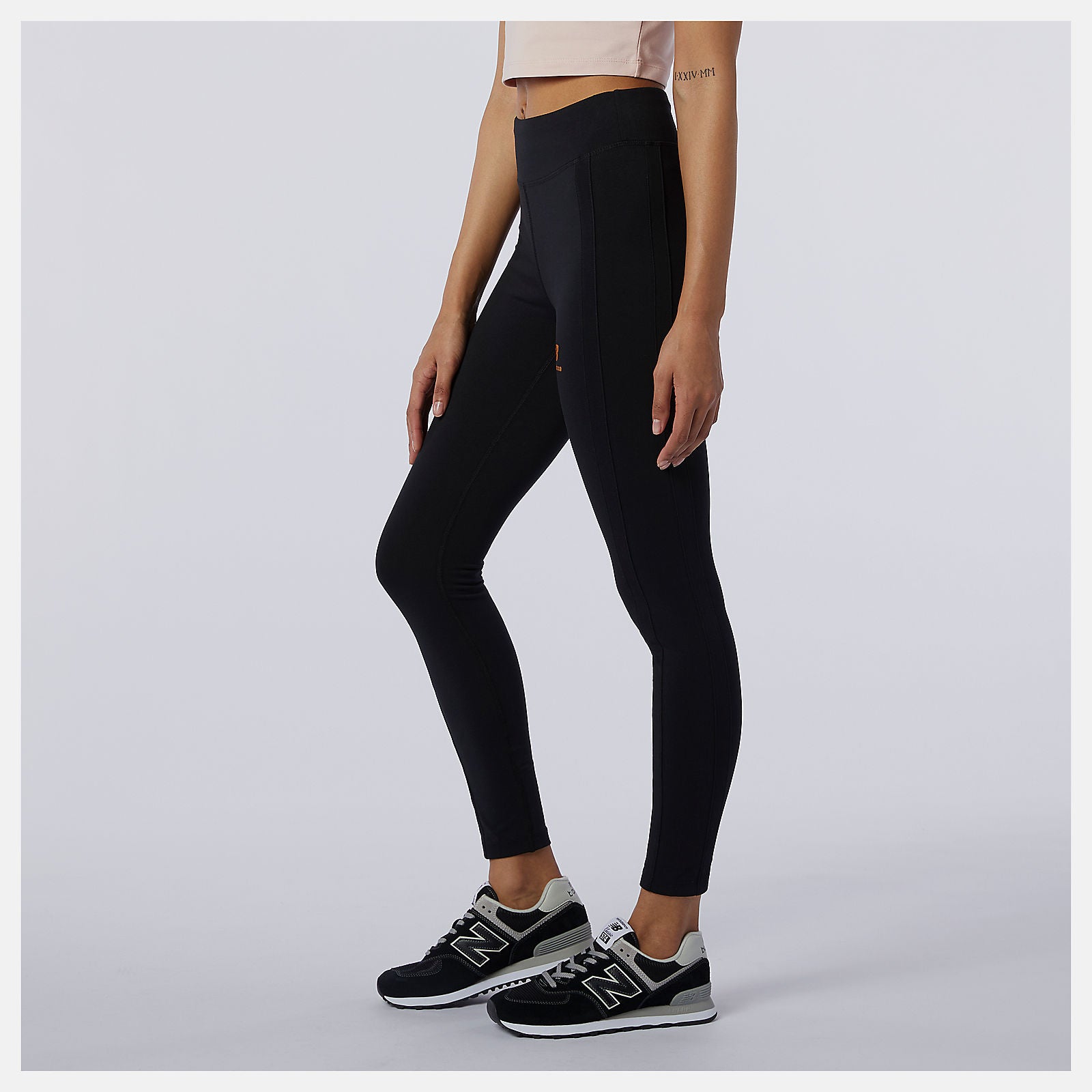 Black NB Athletics Higher Learning Legging | New Balance Clothing